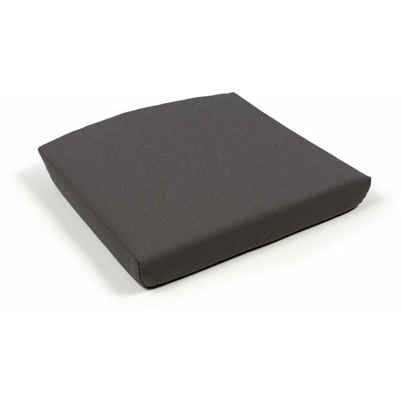 foto del prodotto cuscino imbottito per serie net di nardi in tessuto idrorepellente da estero made in italy cuscino net relax grey stone