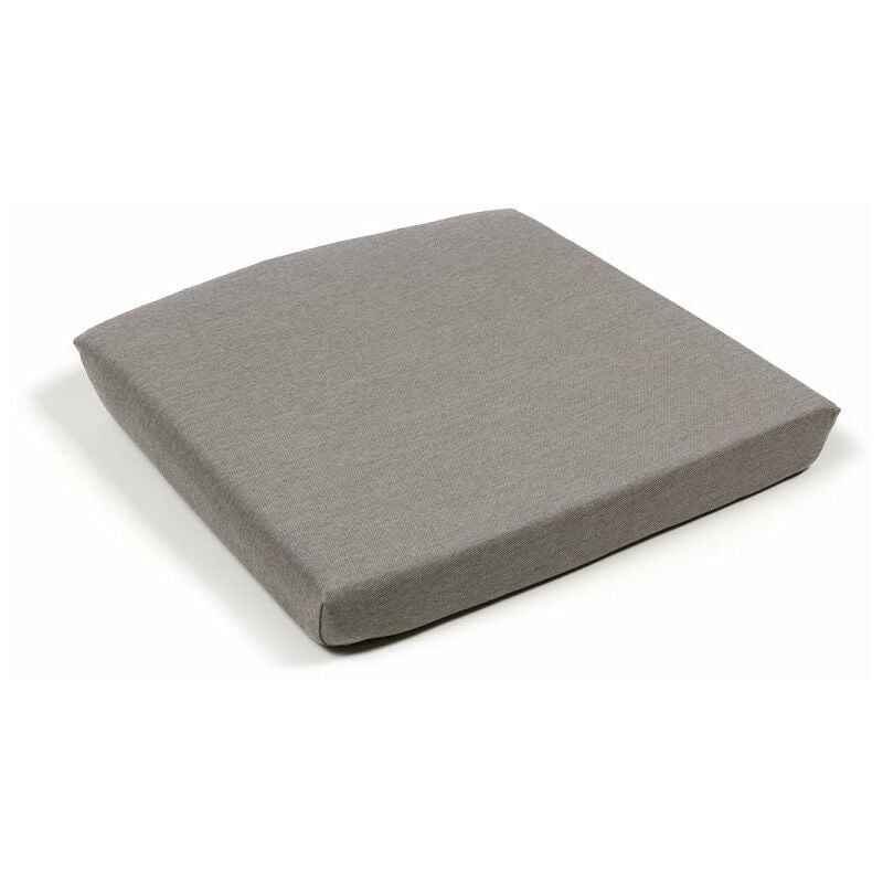 foto del prodotto cuscino imbottito per serie net di nardi in tessuto idrorepellente da estero made in italy cuscino net relax grigio sunbrella