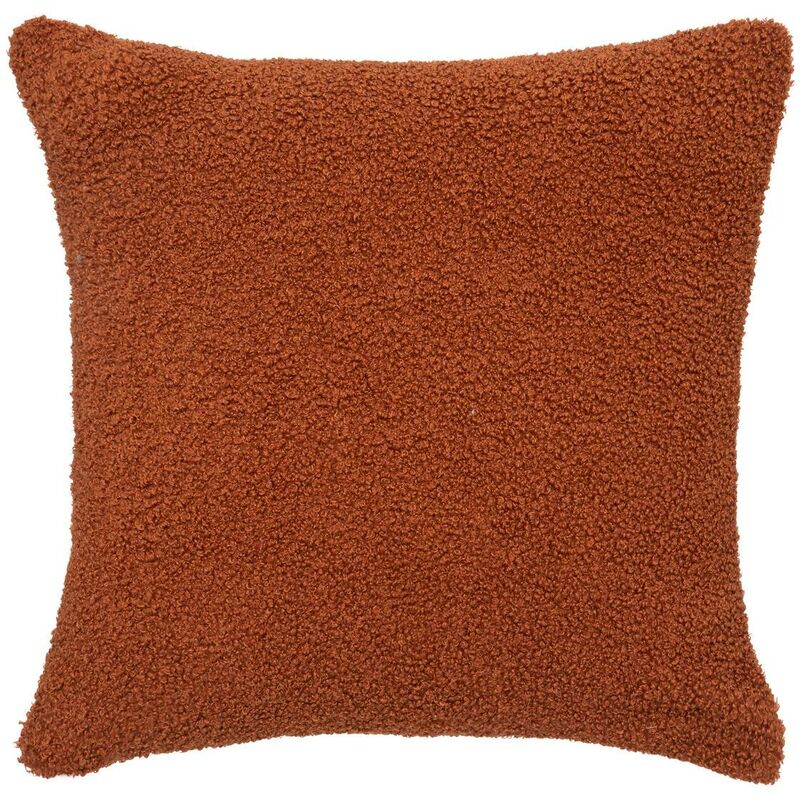 foto del prodotto cuscino in pelliccia sintetica jaiko 40x40cm marrone cannella atmosphera cr ateur d int rieur