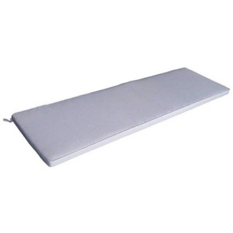 foto del prodotto cuscino in poliestere sfoderabile e impermeabile 150x45 cm grey