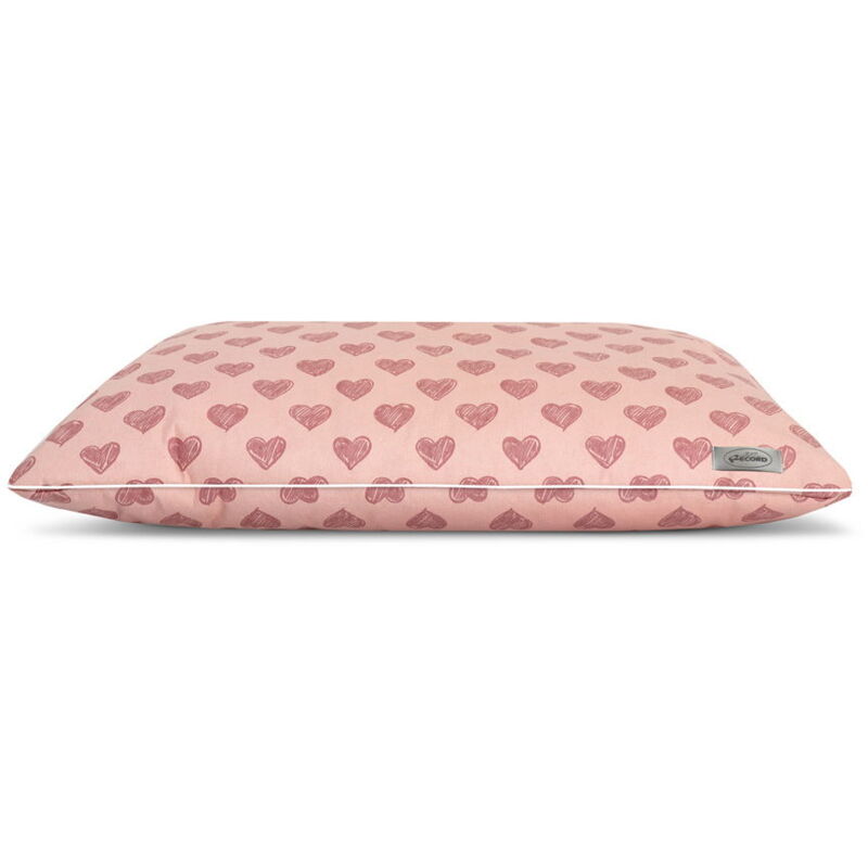 foto del prodotto cuscino in tessuto antibatterico modello pink sof per cani e gatti 70x50x9 cm