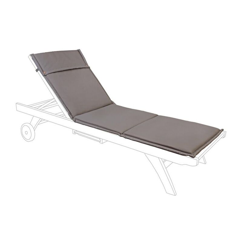 foto del prodotto cuscino lettino choco polyestere 180 gr idrorepellente 63x190x3 bizzotto