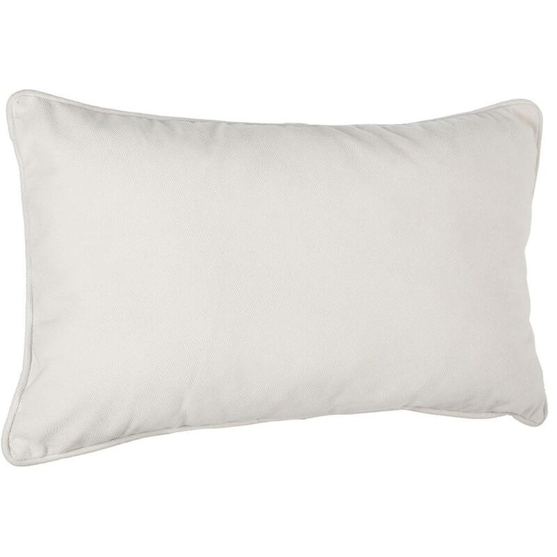 foto del prodotto cuscino lilou in cotone bianco avorio 30x50cm atmosphera cr ateur d int rieur