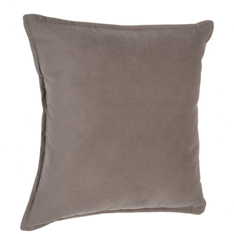 foto del prodotto cuscino lilou in cotone grigio tortora 45x45cm atmosphera cr ateur d int rieur