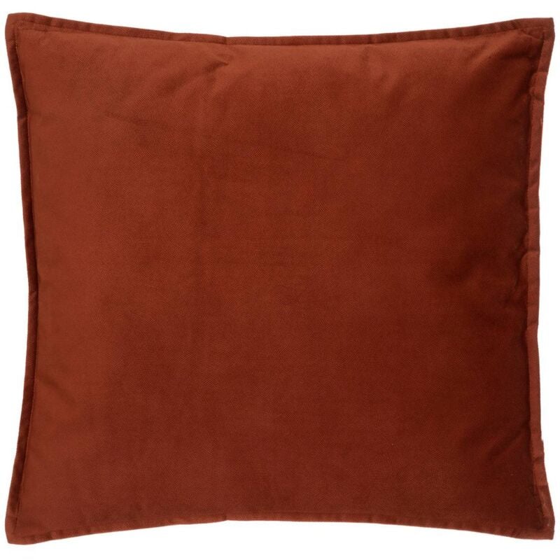 foto del prodotto cuscino lilou in cotone rosa terracotta 45x45cm atmosphera cr ateur d int rieur