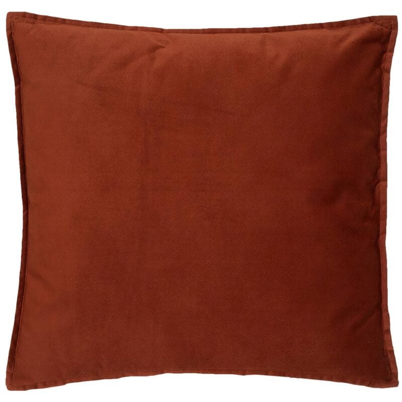foto del prodotto cuscino lilou in cotone rosa terracotta 55x55cm atmosphera cr ateur d int rieur