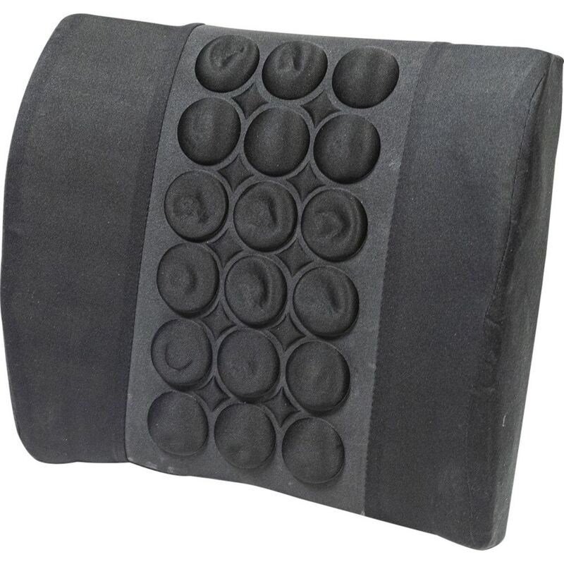 immagine 0 del prodotto cuscino lombare auto 34x35 cm universale tessuto morbido e resistente