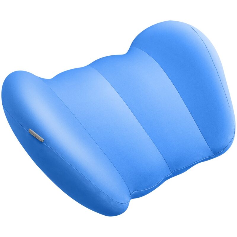 foto del prodotto cuscino lombare per auto comfortride, blu