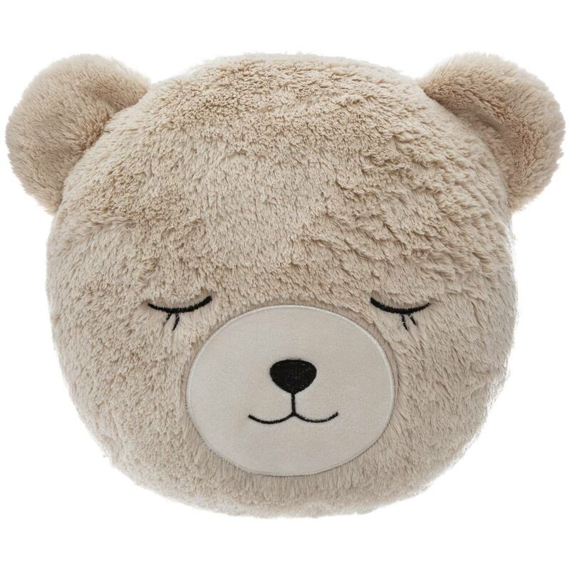 foto del prodotto cuscino orso beige per bambini d28cm atmosphera cr ateur d int rieur