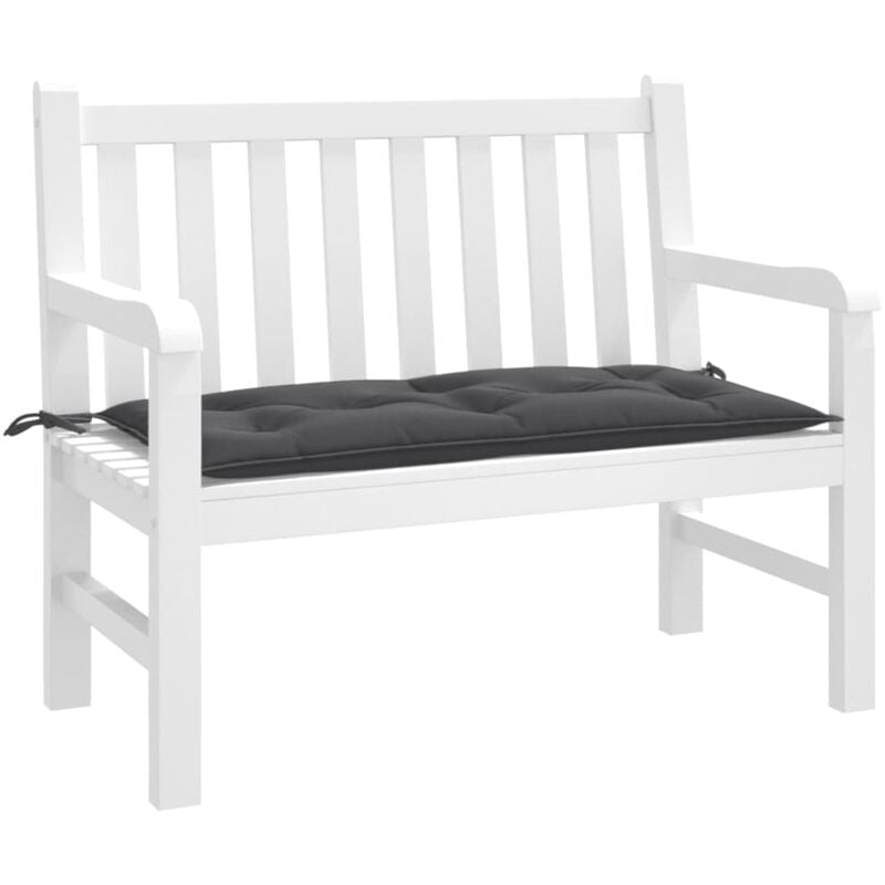 foto del prodotto cuscino panca giardino antracite m lange 100x50x7cm tessuto vidaxl