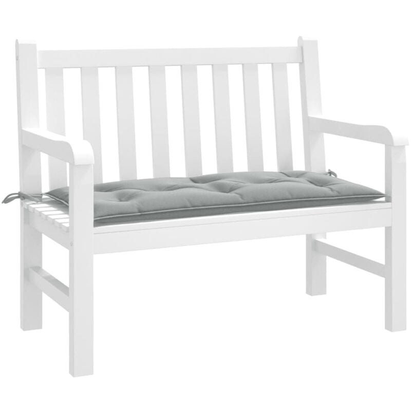 foto del prodotto cuscino panca giardino grigio chiaro m lange 100x50x7cm tessuto vidaxl