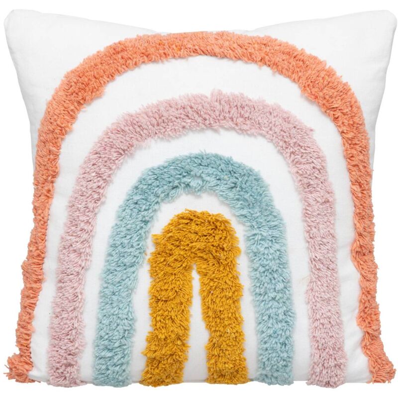 foto del prodotto cuscino per bambini arc en ciel in cotone 40x40cm atmosphera cr ateur d int rieur