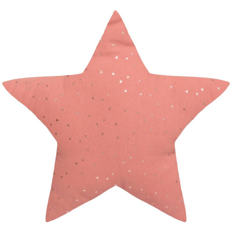 foto del prodotto cuscino per bambini berlingot terracotta rosa stella 40x40cm atmosphera cr ateur d int rieur