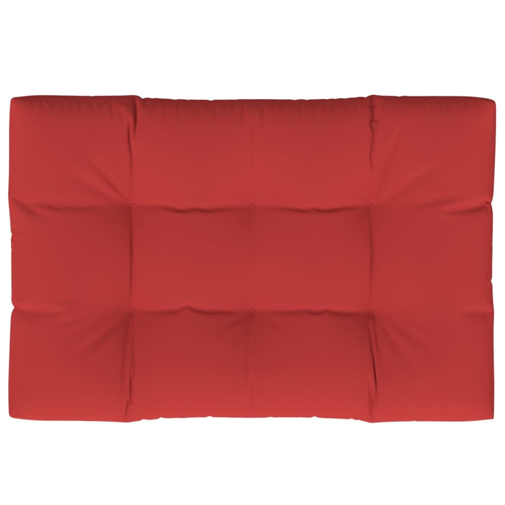 foto del prodotto cuscino per divano in pallet rosso 120x80x10 cm cod mxl 68442