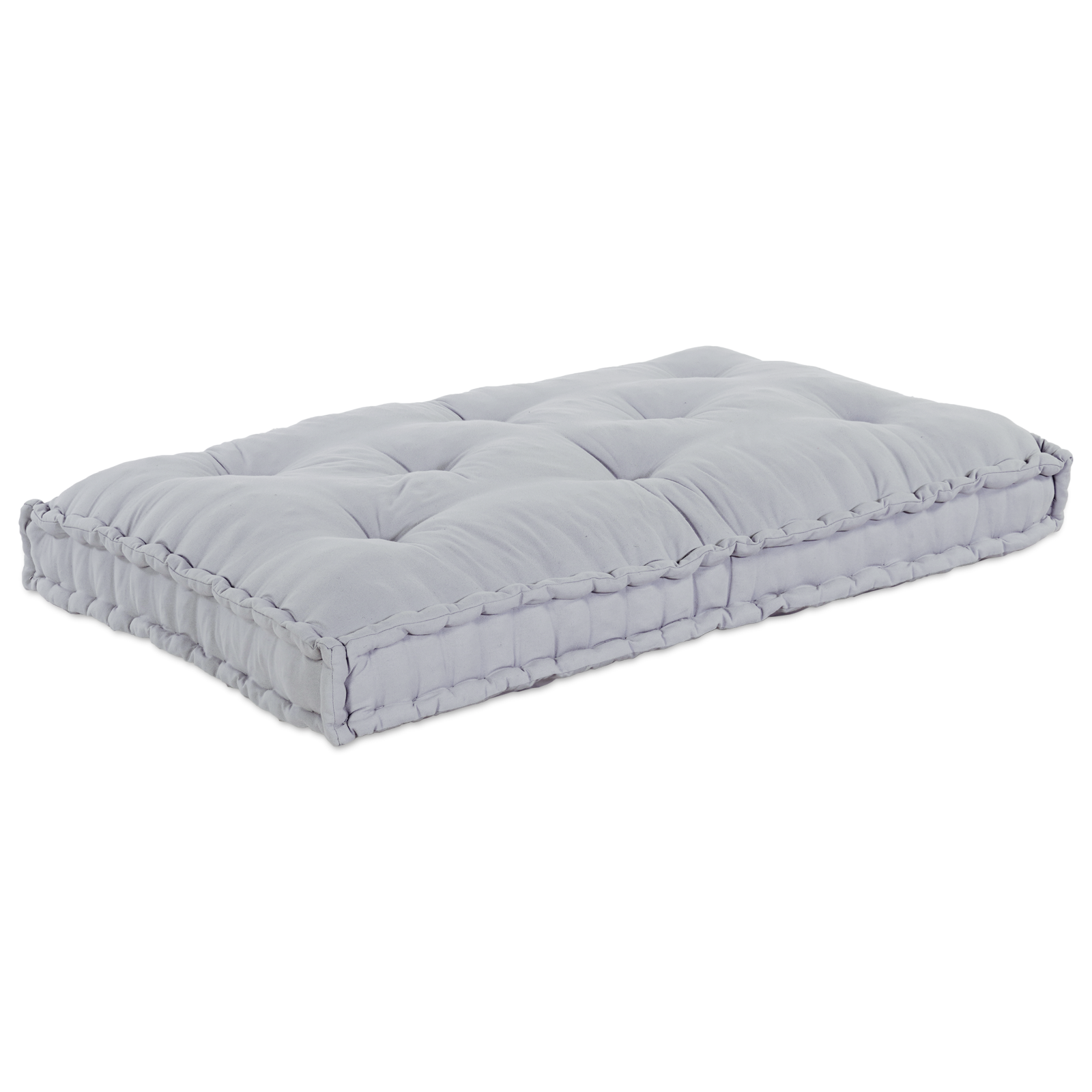 foto del prodotto cuscino per divano pallet grigio
