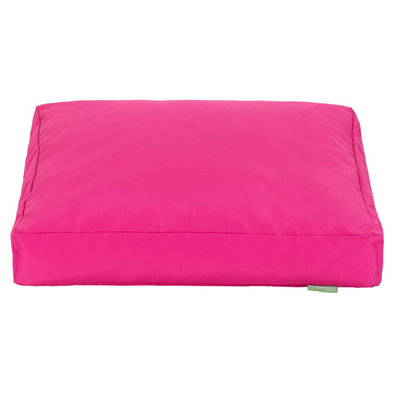 foto del prodotto cuscino per esterni, cuscini da pavimento resistenti all acqua per giardino, 60x60x10 cm comodo cuscino per sedia da giardino rosa gardenista