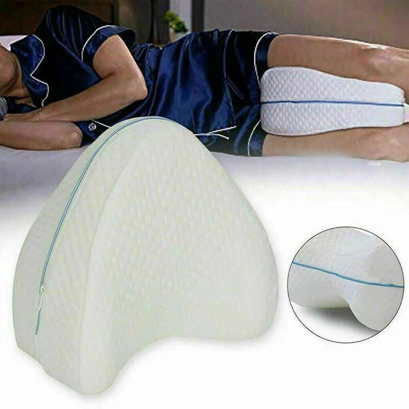 foto del prodotto cuscino per gambe supporto ortopedico ginocchia schiena lavabile memory foam