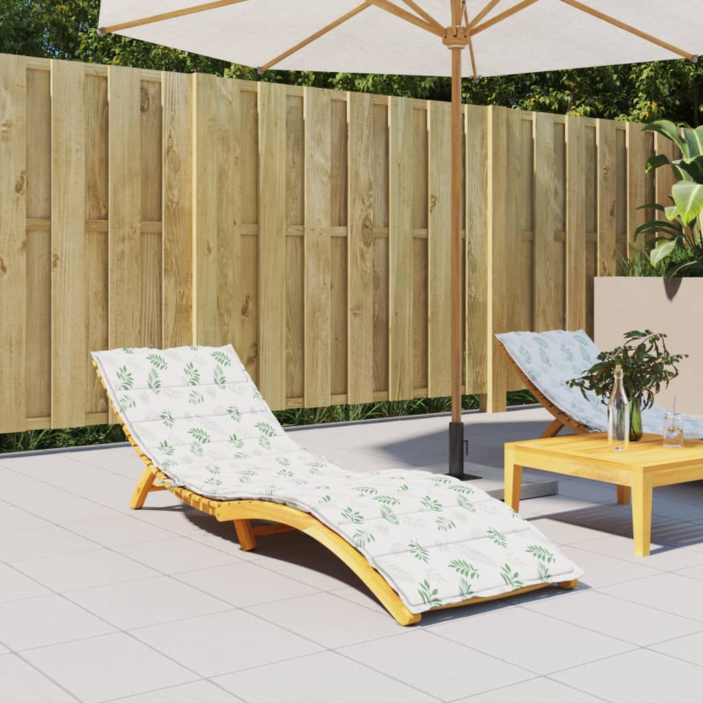 foto del prodotto cuscino per lettino con motivo a foglie in tessuto oxfordcod mxl 71636