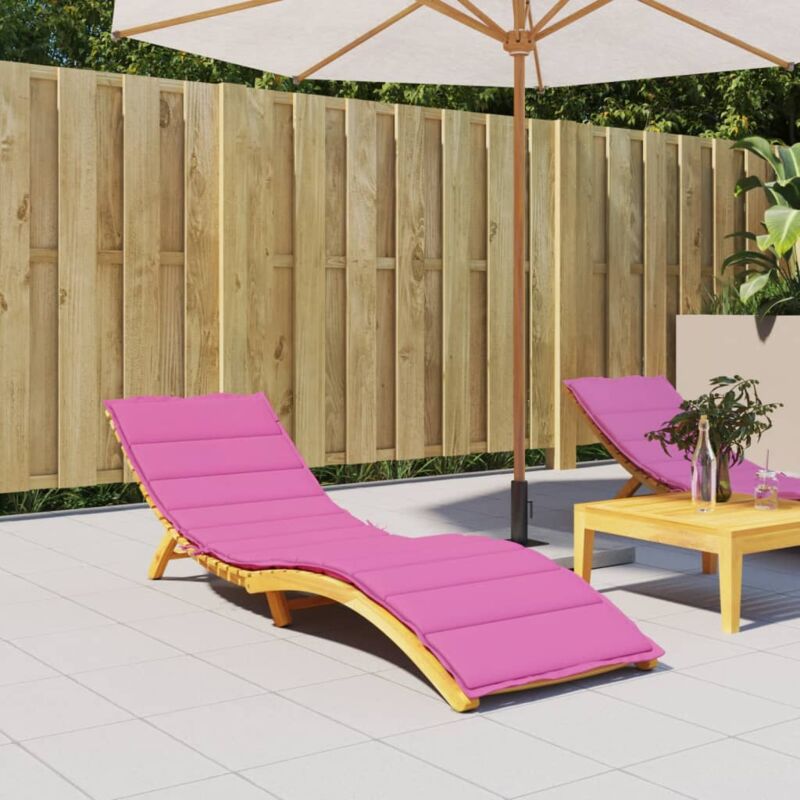 foto del prodotto cuscino per lettino rosa in tessuto oxford vidaxl