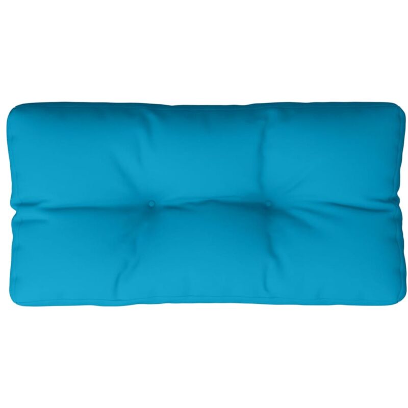 foto del prodotto cuscino per pallet blu chiaro 80x40x12 cm in tessuto vidaxl