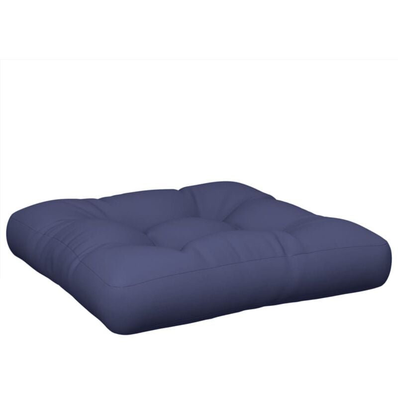 foto del prodotto cuscino per pallet blu marino 50x50x12 cm in tessuto vidaxl