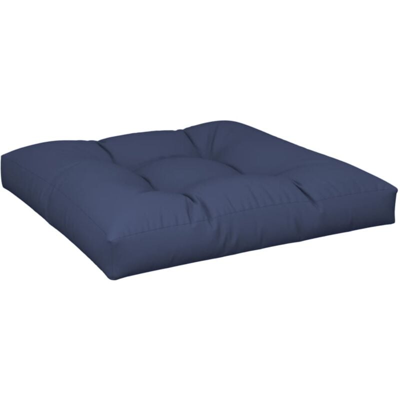 foto del prodotto cuscino per pallet blu marino 70x70x12 cm in tessuto vidaxl