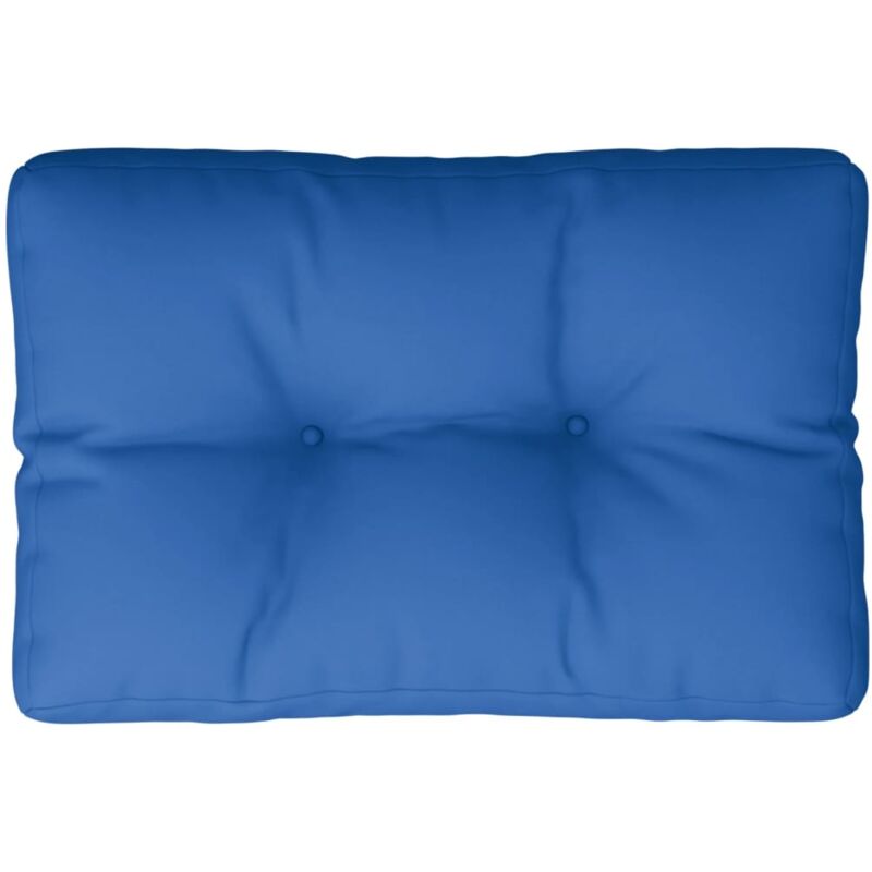 foto del prodotto cuscino per pallet blu reale 60x40x12 cm in tessuto vidaxl