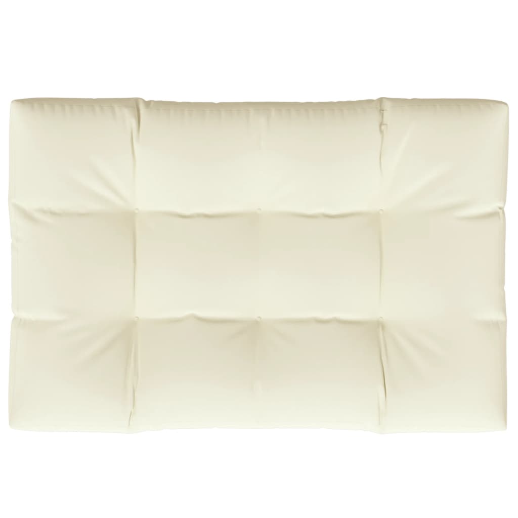 foto del prodotto cuscino per pallet crema 120x80x10 cm cod mxl 68340