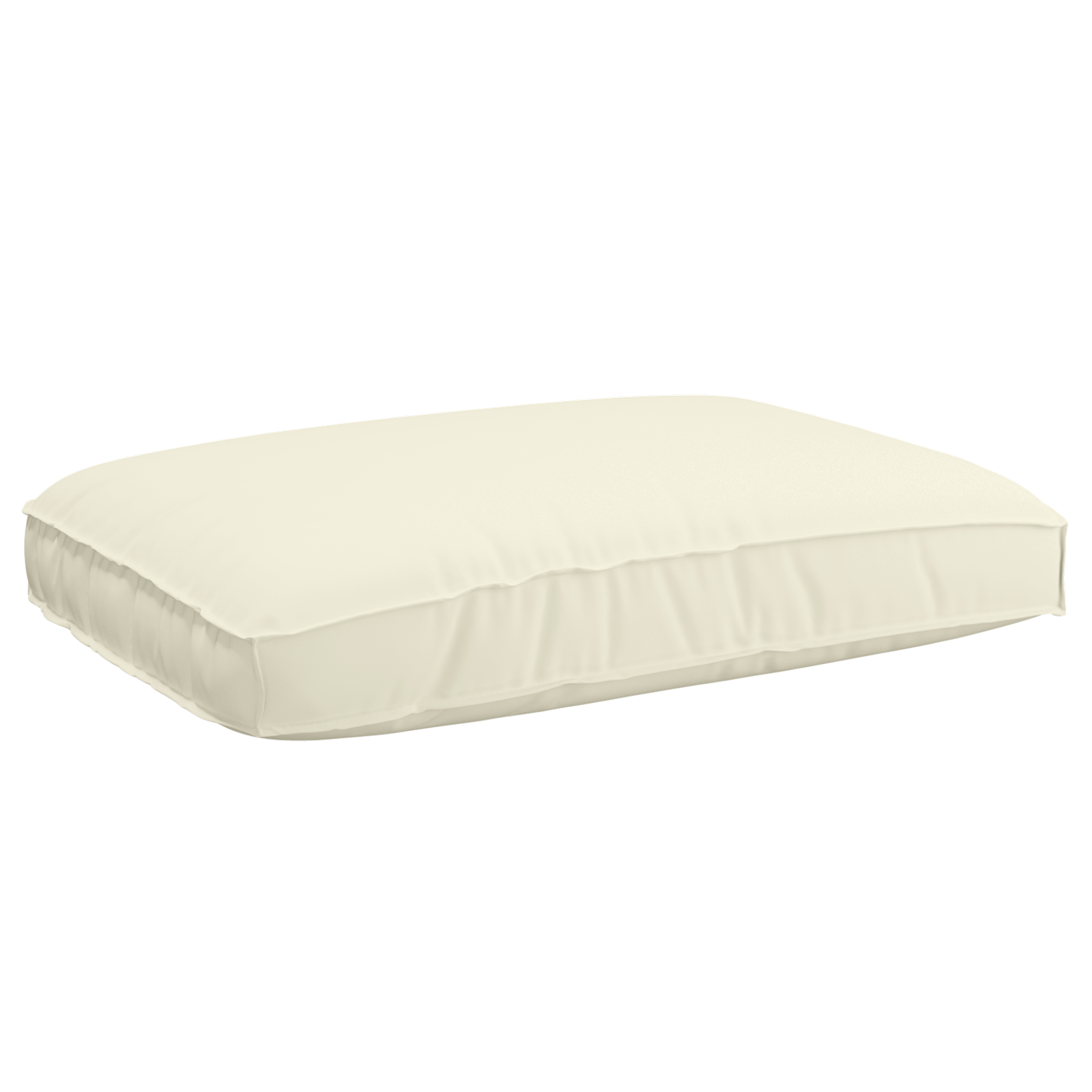 foto del prodotto cuscino per pallet da seduta crema 120x80x12 cm in tessuto oxford