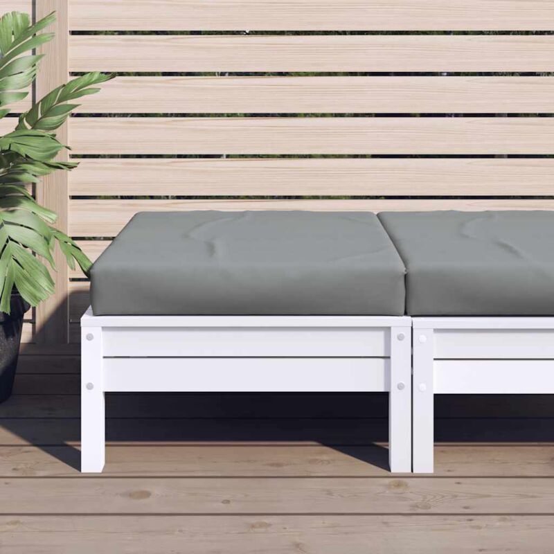 foto del prodotto cuscino per pallet grigio 60x60x9,5 cm in tessuto oxford vidaxl