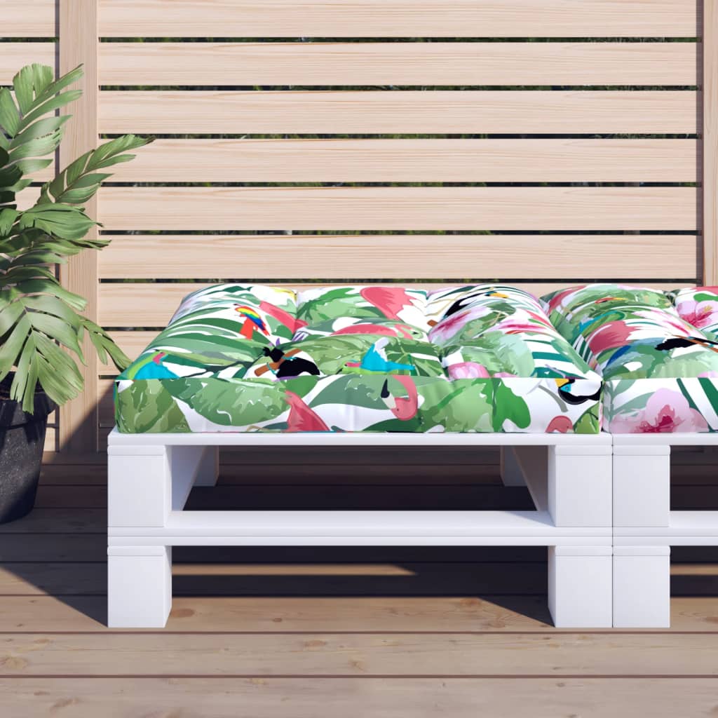 foto del prodotto cuscino per pallet multicolore 80x80x12 cm in tessutocod mxl 118418