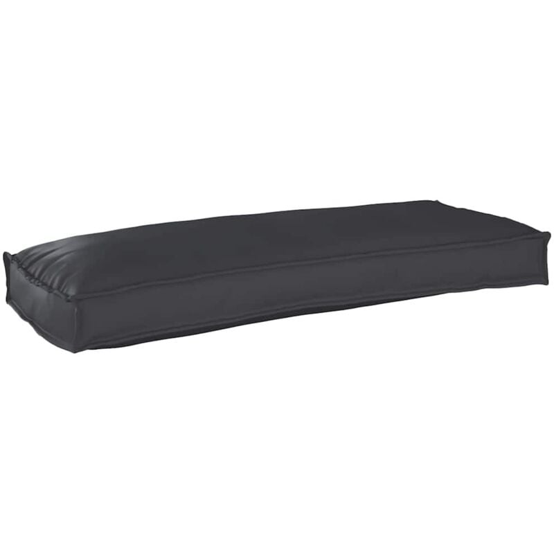 foto del prodotto cuscino per pallet per panchina nero 100 x 40 x 8 cm in tessuto oxford vidaxl