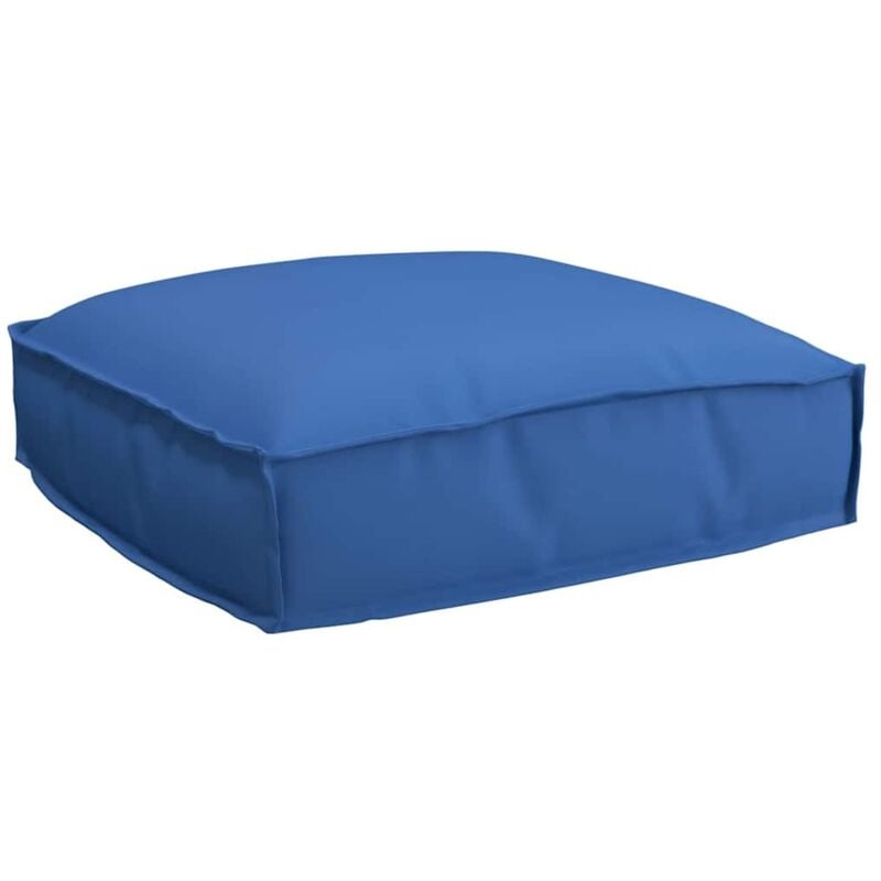 foto del prodotto cuscino per pallet per sedia blu royal 50x50x12 cm in tessuto oxford vidaxl