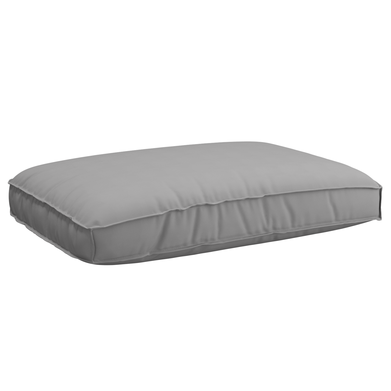 foto del prodotto cuscino per pallet per seduta grigio 120x80x12 cm tessuto oxford