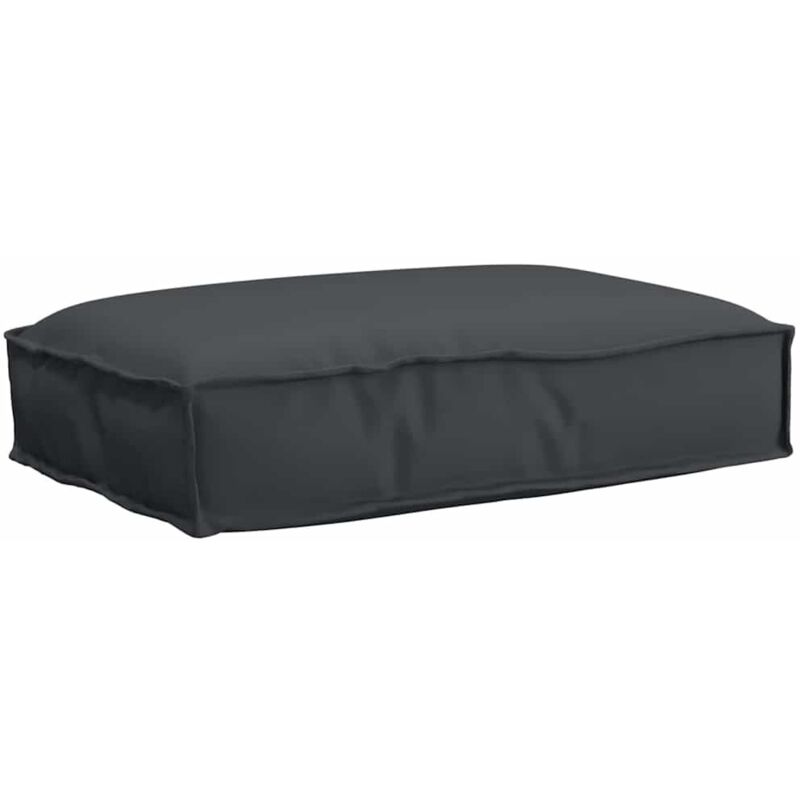 foto del prodotto cuscino per pallet per seduta nera 60x40x8 cm in tessuto oxford vidaxl