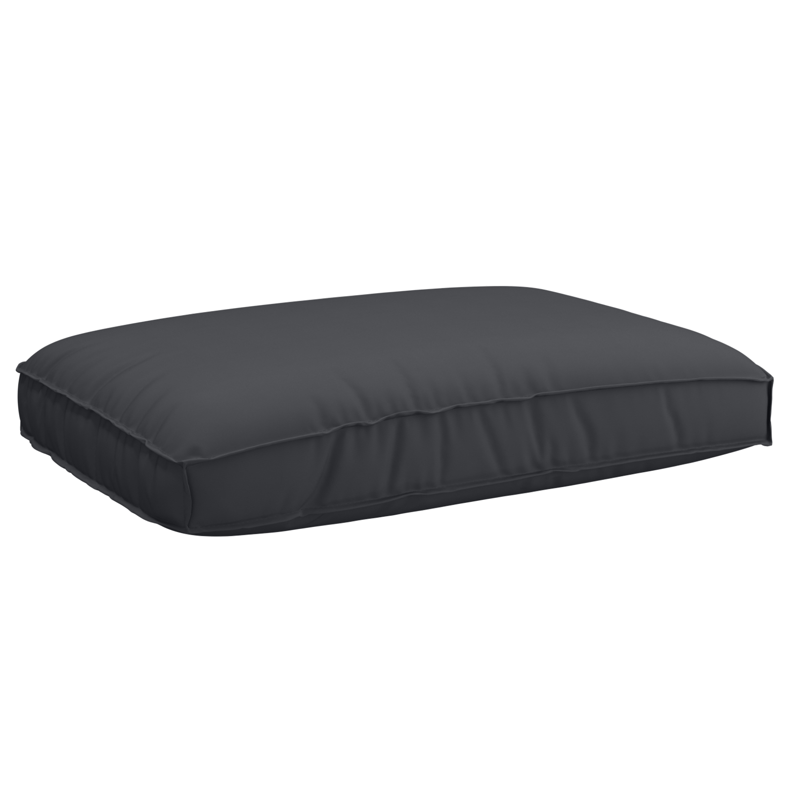 foto del prodotto cuscino per pallet per seduta nero 120x80x12 cm in tessuto oxford