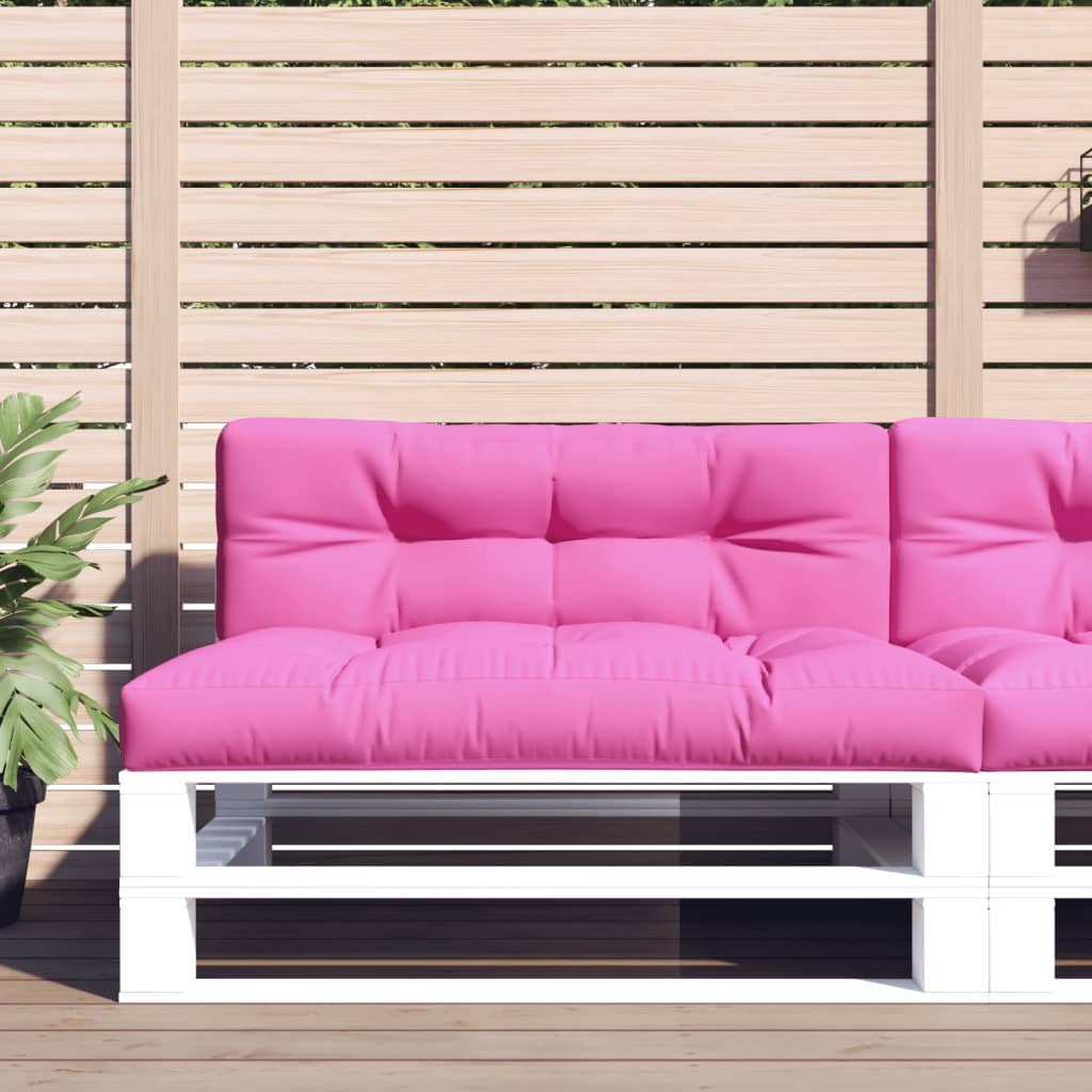 foto del prodotto cuscino per pallet rosa 120x40x12 cm in tessutocod mxl 70399