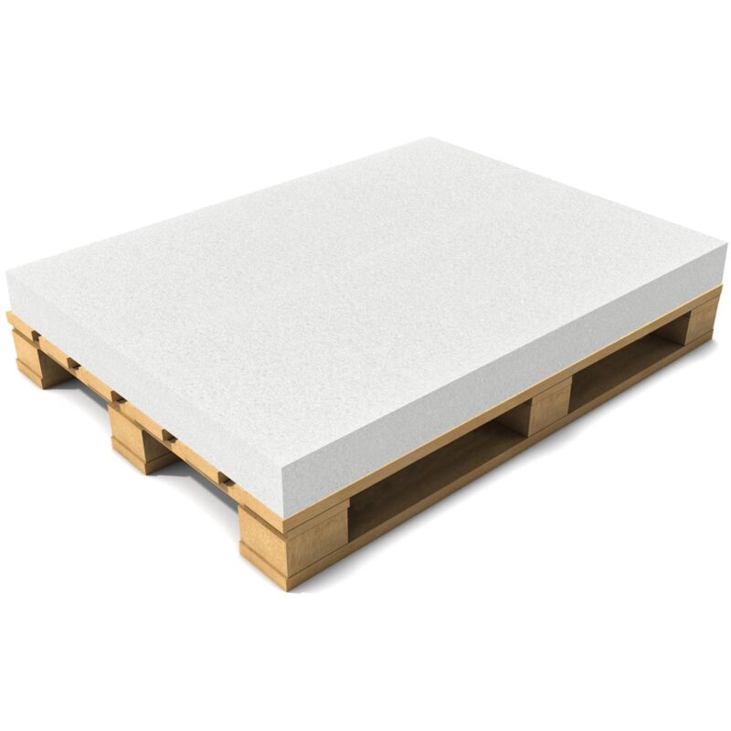 foto del prodotto cuscino per pallet senza rivestimento in spugna per pallet 120 x 80 x 10 cm bianco