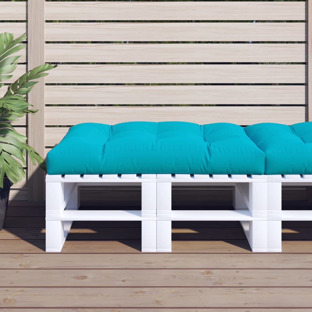 foto del prodotto cuscino per pallet turchese 120x80x12 cm in tessutocod mxl 118406
