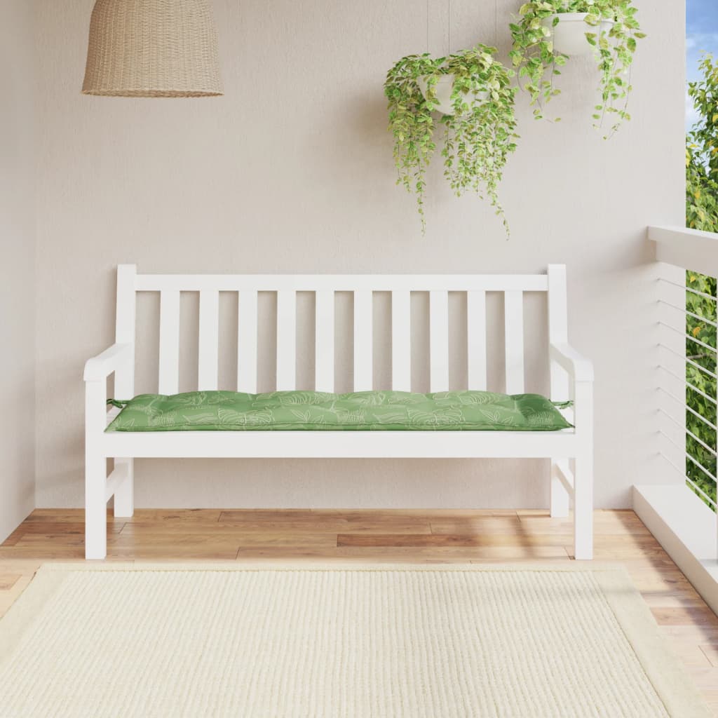 foto del prodotto cuscino per panca a foglie 150x50x7 cm in tessuto oxfordcod mxl 71644