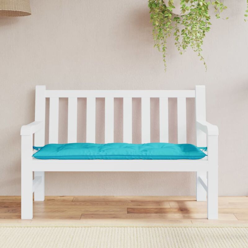 foto del prodotto cuscino per panca da giardino turchese 120x50x7 cm in tessutocod mxl 118302