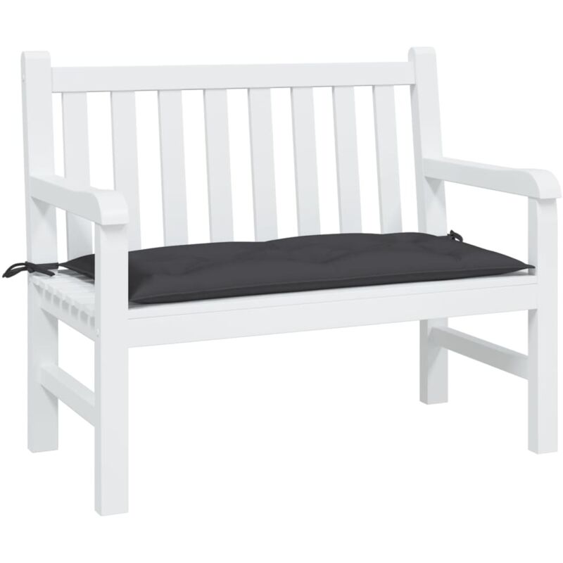 foto del prodotto cuscino per panca nero 100x50x7 cm in tessuto oxford vidaxl