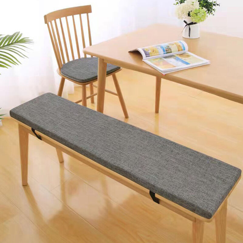 foto del prodotto cuscino per panca,sfoderabile lavabile doppio antiscivolo altamente elastico adatto per panchine da giardino, altalene, terrazzi, panchine da interno
