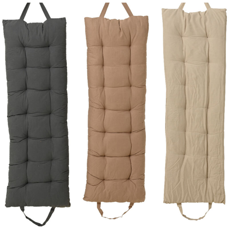foto del prodotto cuscino per panche 120x40xh11cm in 3 colori.