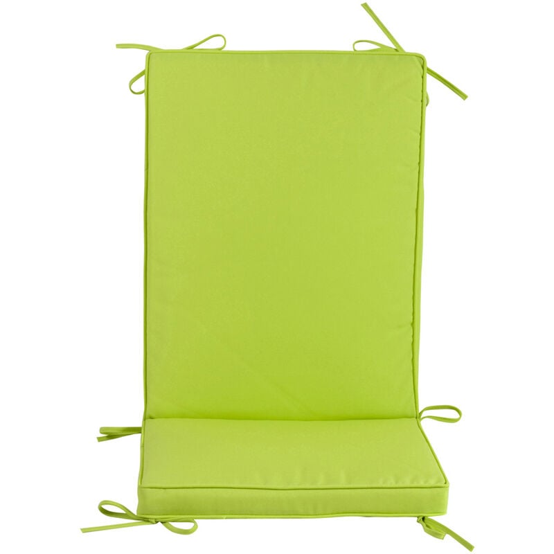 foto del prodotto cuscino per poltrona box verde mela ferliving schienale medio 93x41x5 cm