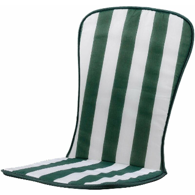 foto del prodotto cuscino per poltrona con seduta e schienale alto action monoalto green