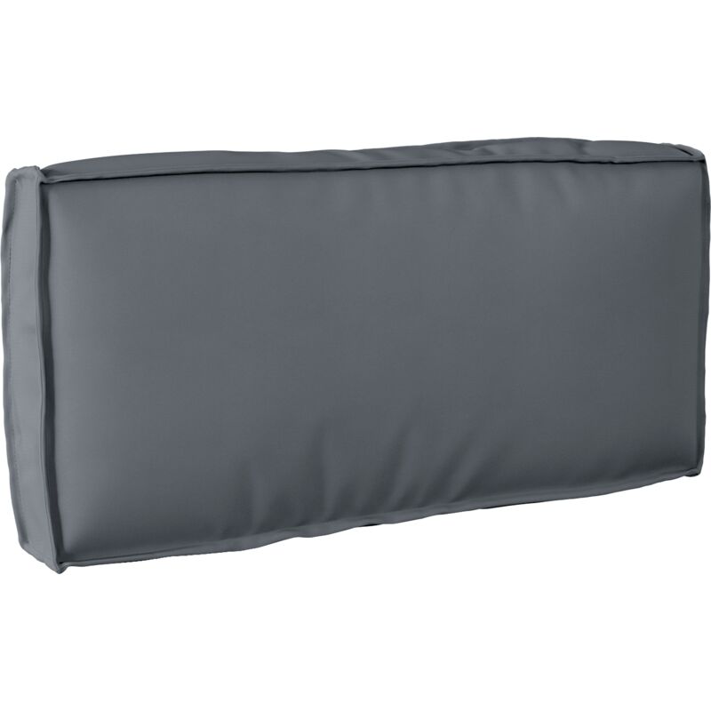 foto del prodotto cuscino per schienale pallet antracite 80 x 40 x 12 cm vidaxl