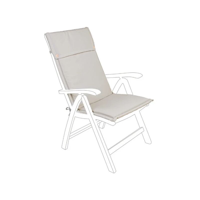 foto del prodotto cuscino per schienale poly180 tortora bizzotto