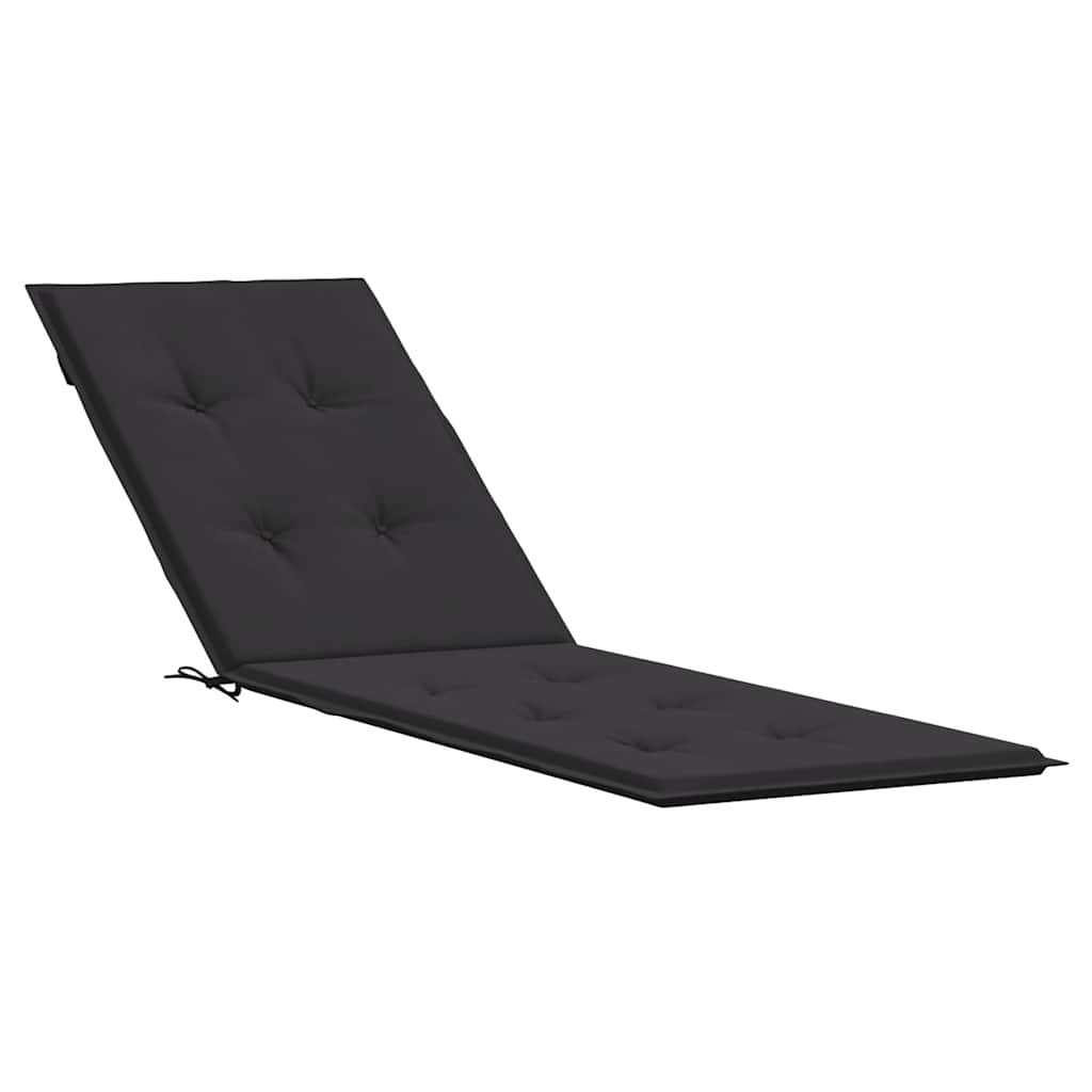 foto del prodotto cuscino per sdraio nero 75 105 x50x3 cm cod mxl 64851