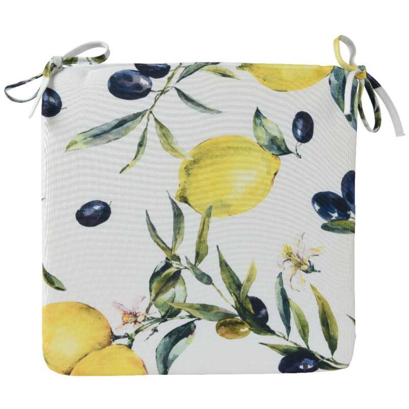 foto del prodotto cuscino per sedia da esterno deco limoni